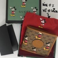 ราคา New Gucci Mickey Wallet limited ของแท้ % อุปกรณ์ครบ (6328057936)