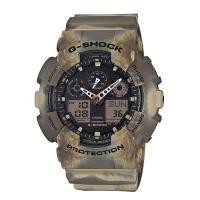 ราคา Casio G-Shock นาฬิกาข้อมือผู้ชาย สายเรซิ่น รุ่น GA-100MM-5A - สีน้ำตาล (379408901)