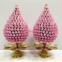 ราคา ฟรีค่าจัดส่ง l ราคาสินค้าเป็นคู่ | พานพุ่มบัว พานพุ่มดอกบัว แจกันบัว แจกันดอกบัว แจกันบัวประดิษฐ์ แจกันดอกบัวประดิษฐ์ (18789873516)