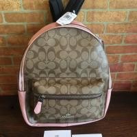 ราคา Sale ❤️ Coach new เป้ ไซส์ M ขนาดกลาง 10” x 12” (2368965230)