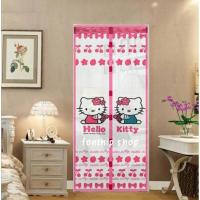 ราคา ม่านประตูแม่เหล็ก กันยุงกันแมลง ลายคิตตี้คู่ สีชมพู (15935262023)
