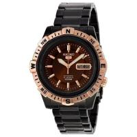 ราคา Seiko 5 Sport Automatic สีดำ สายแตนเลสรมดำ รุ่น SRP148K,SRP148K1 (10522297215)