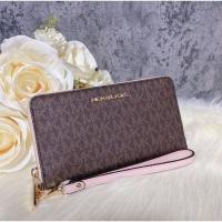 ราคา MICHAEL KORS JET SET TRAVEL LARGE FLAT MF PHONE CASE WALLET (14248382175)