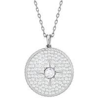 ราคา Swarovski Locket Pendant White Rhodium Plated จี้ล็อกเก็ต+สร้อยคอ Swarovski แท้พร้อมใบรับประกันจาก Shop SWAROVSKI (8959453573)