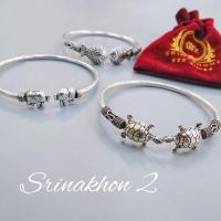 ราคา กำไลสัตว์มงคล กำไลช้าง กำไลเต่า กำไลปลา เงินแท้ 92.5 ราคาโรงาน (10996062270)