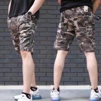 ราคา กางเกงผู้ชายขาสั้น กางเกงลายทหาร ขาสั้นลายทหาร ผ้าฟอกนิ่ม สีไม่ตก (23979253089)