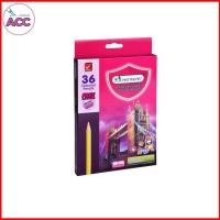 ราคา ดินสอสีไม้ยาว 36 สี ตราmasterart (6559649667)