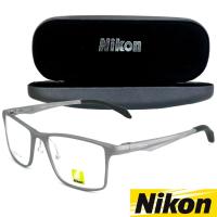 ราคา Nikon แว่นตารุ่น CX 6328 C-3 สีเงิน กรอบเต็ม ขาสปริง วัสดุ อลูมิเนียม Eyeglasses ทางร้านเรามีบริการรับตัดเลนส์ (2231404938)