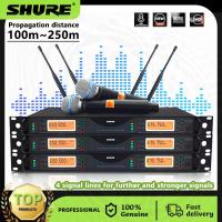 ราคา SHURE UR-24D ไมโครโฟนไร้สาย คลื่นลูกใหม่ 2 มือถือ ระยะรับ UHF FM 200M ป้องกันเสียงหอน อุปกรณ์เครื่องเสียงระดับมืออาชีพ (21956515468)