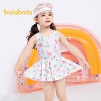 ราคา Balabala ชุดว่ายน้ําแขนกุด สไตล์เจ้าหญิงน้อยน่ารัก แฟชั่นฤดูร้อน สําหรับเด็กผู้หญิง (23548866378)