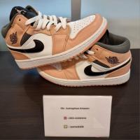 ราคา Nike Jordan 1 mid Pink Quartz (23521687002)