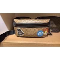 ราคา กระเป๋าคาดอก สตาร์วอร์ของแท้ อุปกรณ์ครบจ้า STAR WARS X COACH BELT BAG IN SIGNATURE CANVAS (4310970796)