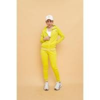 ราคา SuperD เซทชุดวอร์ม เสื้อคู่กับกางเกงเลกกิ้ง ลายปัก ใส่สบาย Embroidered SD Set Code : 2039 [Lemon] (7219270965)