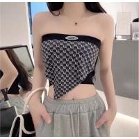 ราคา เสื้อเกาะอกไหมพรม ดีเทลลายอังกฤษ ทรงสามเหลี่ยม ดูแพง (23174099910)