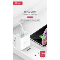 ราคา dprui แท้100%Q12อแดปเตอร์หัวชาร์จแบบต่อUSBC PDสำหรับไอโฟนXขึ้นไป SAMSUNG S10+,Huawei MateBook13,iPad Pro (6853726611)