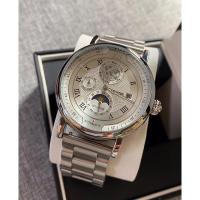 ราคา นาฬิกาออโต้ Automatic อัตโนมัติ ข้างขึ้นข้างแรม สายสแตนเลส (20777823841)