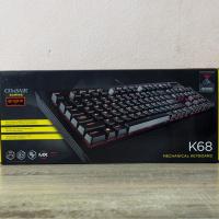 ราคา CORSAIR - K68 Mechanical Gaming Keyboard (CHERRY MX Red) | แป้นพิมพ์เกมมิ่งแบบ Mechanical ไฟแบคไลท์โทนแดง มือสอง (5352811752)
