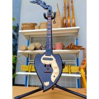 ราคา [โค้ด INC1SLF ลด 70.-] พิณโปร่งไฟฟ้าขนาดกลางเล่นได้ 2 ระบบอย่างดีฟรีของแถมครบชุด (13702832397)