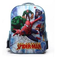 ราคา กระเป๋าเป้เด็ก ไฟเบอร์ สไปเดอร์แมน spiderman 3D สามมิติ 41×31×12 cm กระเป๋าเป้ เด็ก เป้ เด็กโต shopee (1788762807)