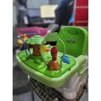 ราคา เก้าอี้หัดนั่งทานอาหารเด็ก Rainforest Healthy Care Booster Seat by Fisher-Price มือสอง (19588939959)