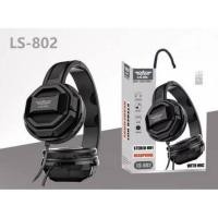 ราคา หูฟัง LS-802 WIRED HEADPHONE (23722495582)