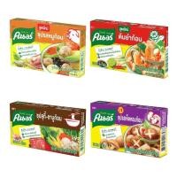 ราคา [มีให้เลือก4รส] คนอร์ ซุปก้อน หมู ต้มยำ สุกี้ ชาบู เห็ดหอม 72-80g Knorr Broth Cubes Soup Cube Stock Cube (17174863139)