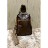 ราคา กระเป๋าคาดอกหนังแท้ สไตล์วินเทจ (8458324544)