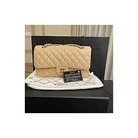 ราคา [BU220202080] Chanel / Classic Caviar Double Flap GHW (15354635237)