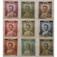 ราคา แสตมป์ชุดรัชกาลที่ 9 Thailand พ.ศ 2494 - 2503 สภาพใช้แล้ว (9351090409)