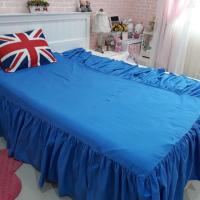 ราคา ผ้าปูที่นอนมีระบายมือสอง ขนาด 3.5 ฟุต (1542409364)
