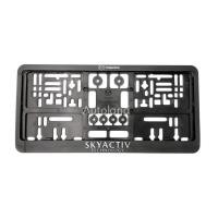 ราคา (ของแท้) กรอบป้ายทะเบียนมาสด้า SKYACTIV สีดำ (12955072993)