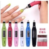 ราคา พร้อมส่ง!! เซ็ท เครื่องเจียเล็บ ที่เจียเล็บ เจียไฟฟ้า พร้อมหัวเปลี่ยน และอแดปเตอร์ เครื่องขัดเล็บ เครื่องมือทำเล็บ (10349305119)