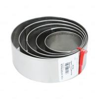 ราคา พิมพ์กดคุกกี้ สแตนเลส ทรงกลมเรียบ (5 ชิ้น) หยกออนไลน์ (22934667546)