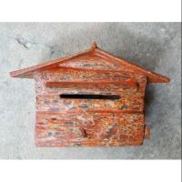 ราคา ตู้ไปรษณีย์ทรงบ้าน สีแปลก (6236038893)