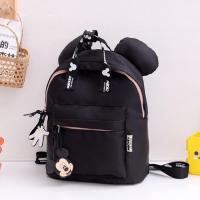ราคา พร้อมส่ง กระเป๋านักเรียน2ช่อง กระเป๋าเป้ กันน้ำ ผ้าไนล่อน ใส่สัมภาระ ไซส์10นิ้ว งานสวยน่ารัก เป้สะพายหลัง กระเป๋าแฟชั่น (15496182273)