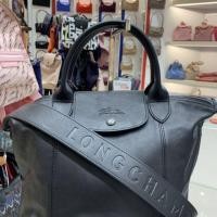 ราคา พร้อมส่ง New Longchamp Cuir Size s สีดำ (5013679183)