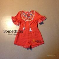 ราคา จั้มสูทขาสั้น ป้าย something(S)used (1562657159)