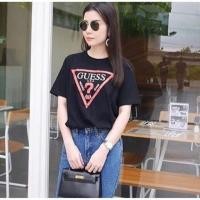ราคา เสื้อยืดลาย guess รหัส 020 (1355408101)