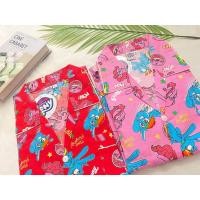 ราคา ชุดนอนคอตตอน ชุดนอนลายโพนี่คอตตอน แขนสั้นขาสั้น ลิขสิทธิ์แท้100% ชุดนอนลิขสิทธิ์แท้ ชุดนอนลายการ์ตูน ชุดนอนลายม้าโพนี่ (19657213433)