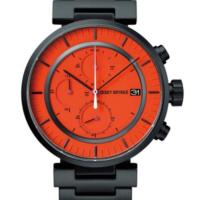 ราคา นาฬิกาข้อมือ ISSEY MIYAKE -Satoshi Wada- W Men's Watch รุ่น SILAY005 สายสแตนเลส รมดำ หน้าปัดสีส้ม (2329764440)