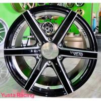 ราคา ล้อแม๊กซ์ Yusta Racing ขอบ18” 6รู สีดำเงา (แถมจุ๊บRay) ราคา/ชุด4ลูก (7432559131)