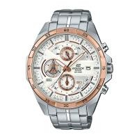 ราคา Casio Edifice นาฬิกาข้อมือผู้ชาย สายสเตนเลส รุ่น EFR-556DB-7A - สีเงิน (1586985788)