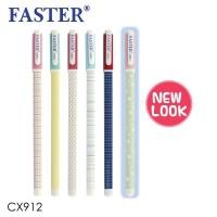 ราคา ปากกาลูกลื่น FASTER CX912 ขนาด0.38มม. (2102302482)