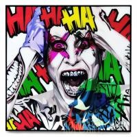 ราคา Joker #13 โจ๊กเกอร์​ คู่ปรับ Batman แบทแมน รูปภาพ​ติดผนัง pop art กรอบรูป แต่งบ้าน ของขวัญ รูปภาพ รูปภาพ (12368312356)
