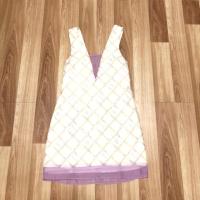 ราคา เดรสสั้นแขนกุดของแท้ Something bourdoir (705865616)