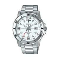 ราคา CASIO นาฬิกาข้อมือผู้ชาย สายสแตนเลส สีเงิน รุ่น MTP-VD01D-7BVUDF, MTP-VD01D-7B, MTP-VD01D (1879333745)