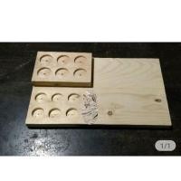 ราคา ชั้นวางน้ํามันหอมระเหย จากพาเลทไม้สน (22143337290)