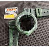 ราคา กรอบสาย Casio G-Shock GA-2100 , GA-2110 สีเขียวหินอ่อน (18839123485)