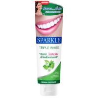ราคา SPARKLE ยาสีฟัน สปาร์คเคิล ทริปเปิ้ลไวท์ สูตร Triple White 100 กรัม SK0130 (18933488468)