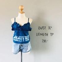 ราคา สายเดี่ยวมัดย้อมคราม (902118610)